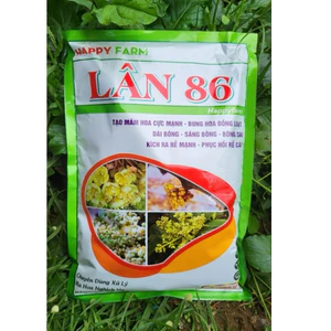 🌸 Phân Bón Lá LÂN 86 – Tạo Mầm Hoa Cực Mạnh | Bung Hoa Đồng Loạt | Kích Rễ – Phục Hồi Cây Nhanh – Happy Farm