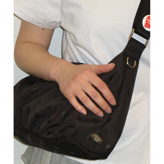 Túi đeo chéo Half Moon Shoulder Bag Dot Black