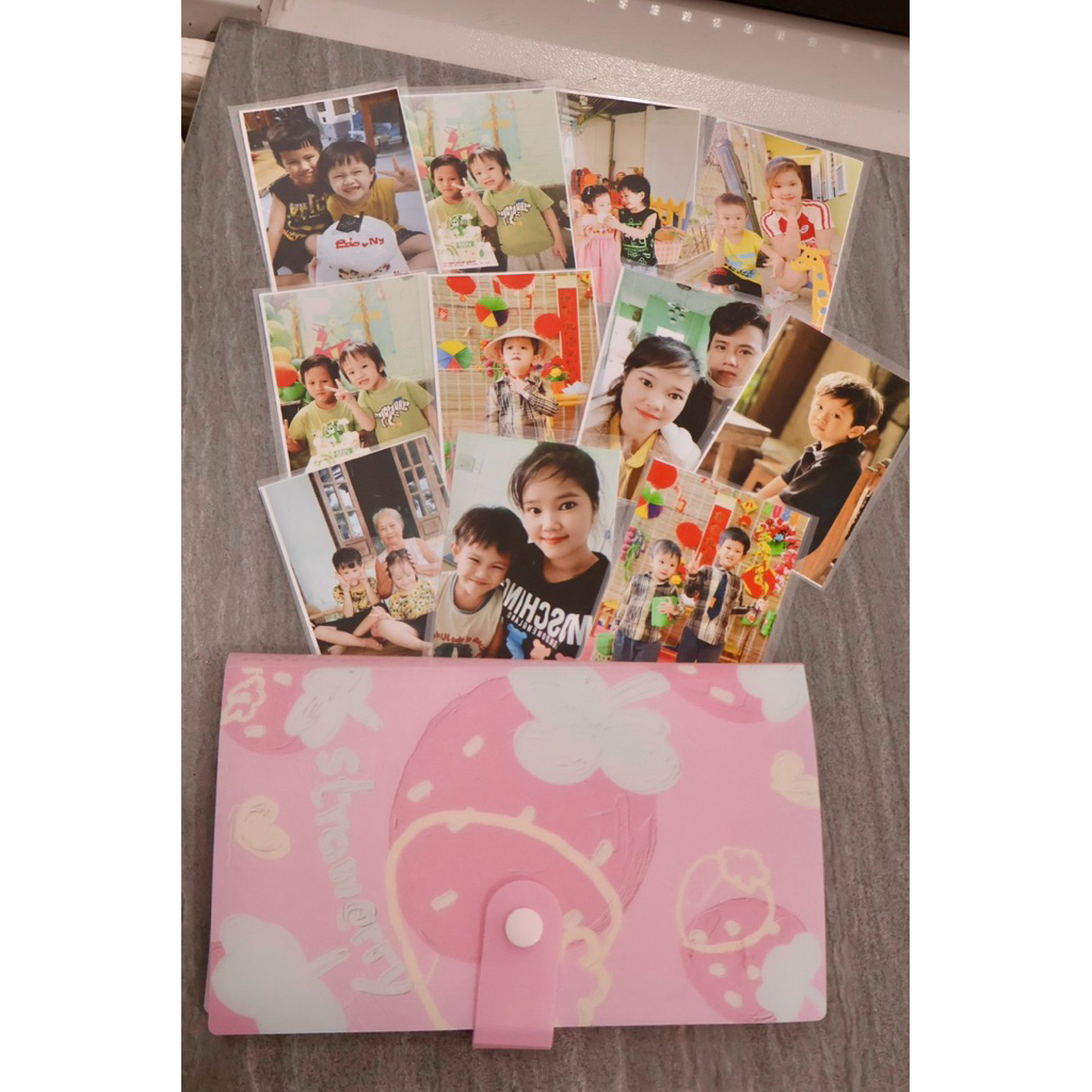 Combo 120 ảnh 5.5x9cm ép plastic tặng kèm album – in ảnh từ điện thoại