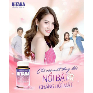 [CHÍNH HÃNG] RiTANA 60V VIÊN UỐNG MỜ THÂM NÁM TỪ MỸ LIỆU TRÌNH 2 THÁNG <CÓ TEM TÍCH ĐIỂM TẶNG QUÀ)