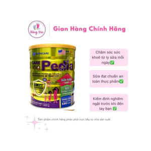 {Hot} Sữa Care_100 Pedia dinh dưỡng cho trẻ biếng ăn, thấp còi cho bé bổ sung 60 dưỡng chất