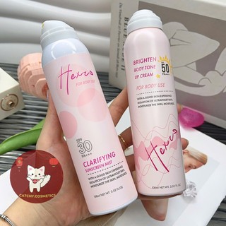 [HEXZE] Xịt Chống Nắng Hexze Nâng Tone Vỏ Hồng SPF 30, 50 PA+++, 100ml