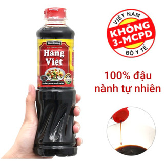 Nước tương Hàng Việt - Nước tương Nam Dương - chai 500mL