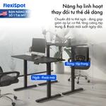 [VOUCHER 500K] Bàn Nâng Hạ Điện Công Thái Học DERGO FlexiSpot FQ2-1260 Bàn Làm Việc Đứng Điều Chỉnh Độ Cao 4 Vị Trí Nhớ — ảnh 5