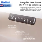 [VOUCHER 500K] Bàn Nâng Hạ Điện Công Thái Học DERGO FlexiSpot FQ2-1260 Bàn Làm Việc Đứng Điều Chỉnh Độ Cao 4 Vị Trí Nhớ — ảnh 4