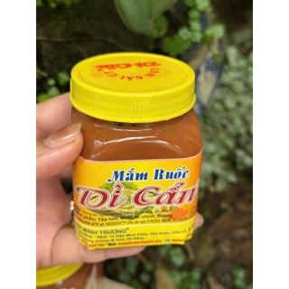 Mắm ruốc HỦ NHỎ Dì Cẩn Đà Nẵng, thêm gia vị ăn kèm với trái cây, rau củ luộc, thịt luộc - hủ 200g