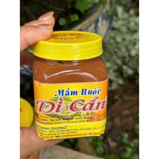 Mắm ruốc HỦ NHỎ Dì Cẩn Đà Nẵng, thêm gia vị ăn kèm với trái cây, rau củ luộc, thịt luộc - hủ 200g