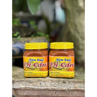 Mắm ruốc HỦ NHỎ Dì Cẩn Đà Nẵng, thêm gia vị ăn kèm với trái cây, rau củ luộc, thịt luộc - hủ 200g