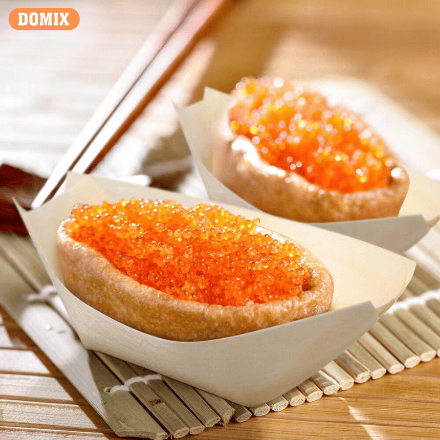 Khay phục vụ thực phẩm, đĩa sushi, đa kích thước sáng tạo, 50 khay đựng đồ ăn dùng một lần hình thuyền
