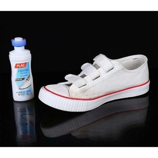 CHAI TẨY TRẮNG GIÀY PLAC 100ML - BÌNH GEL VỆ SINH ĐA NĂNG TÚI, GIÀY, ĐỒ DA KẾT HỢP BÀN CHẢI TIỆN DỤNG