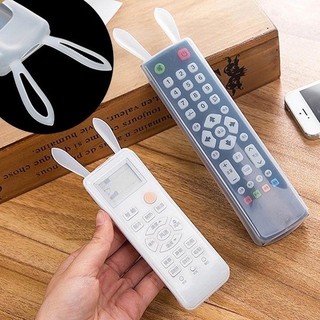 Vỏ Bọc Remote Silicon Dẻo Tai Thỏ - Vỏ Bọc Remote Tivi, Điều Hoà Bảo Vệ Điều Khiển Chống Bụi, Chống Nước Hạn Chế Hư Hỏng
