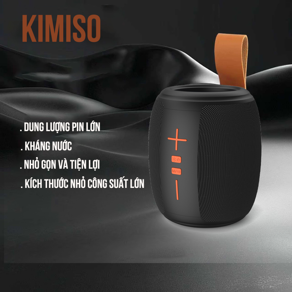 Loa Bluetooth Chống Nước KA-8596 Không Dây - Công Suất 50W - Bass Căng - Nghe Liên Tục 5-6h