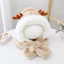 Mũ kèm khăn quàng cổ 2 in 1 cho bé mũ sừng hươu dày dặn