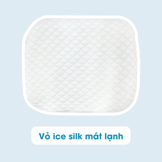 Vỏ áo gối Ice Silk NIN House cho gối cao su thiên nhiên Massage, Cool Gel, Than Tre, Lượn Sóng, Baby