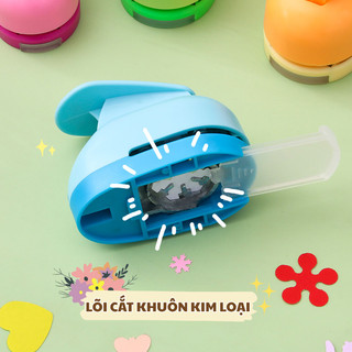 Dụng Cụ Dập Nổi Giấy Nhiều Họa Tiết Đáng Yêu 1/1,5/2,5 cm Trang Trí Giấy Thủ Công DIY Cho Bé - Đồ Chơi Handmade Sáng Tạo