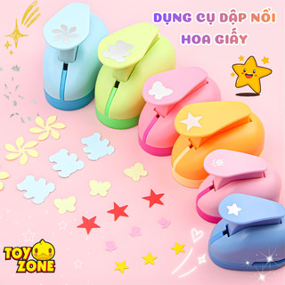 Dụng Cụ Dập Nổi Giấy Nhiều Họa Tiết Đáng Yêu 1/1,5/2,5 cm Trang Trí Giấy Thủ Công DIY Cho Bé - Đồ Chơi Handmade Sáng Tạo
