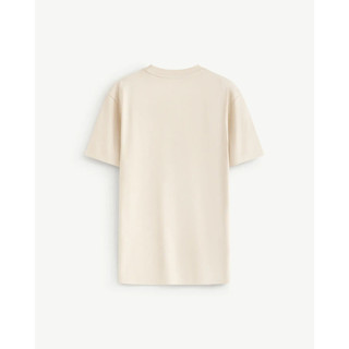 Áo Thun Nam Tay Ngắn Cotton Màu Trơn Form Fit - ROUTINE 10S25TSS046