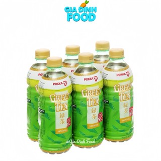 Nước trà xanh Hoa Lài/ Oolong Tea Pokka - Chai 500ml
