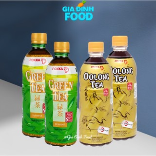 Nước trà xanh Hoa Lài/ Oolong Tea Pokka - Chai 500ml