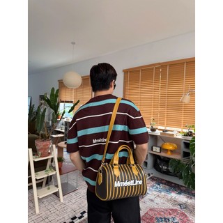 Túi Da Đeo Chéo MMESTLINE "SATCHEL" chất liệu da PU mềm form túi cứng cáp