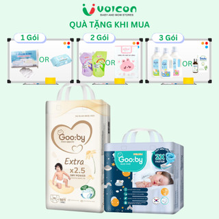 Tã Quần Tã Dán Gooby Extra Premium Hàn Quốc Siêu Thấm Hút, Kháng Khuẩn Cho Trẻ Sơ Sinh (GIAO NGẪU NHIÊN SỐ MIẾN)