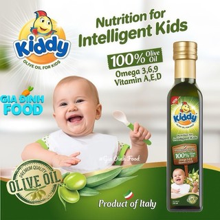 Dầu Ô-Liu dinh dưỡng cho trẻ em KIDDY - Chai 250ml