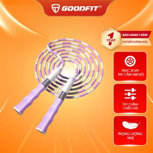 Dây nhảy thể dục, độ dài tùy chỉnh phù hợp người mới chơi, trẻ em chính hãng GoodFit GF905JR