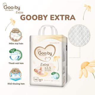 Combo 2 Bỉm/ tã Gooby Extra/ Premium – siêu thấm hút, thoáng khí, chống tràn cho bé (GIAO NGẪU NHIÊN SỐ MIẾN)