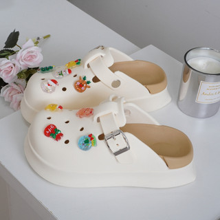 Dép sục nữ đế cao 5cm kèm charm Noel Bling Mita SR V2 kiểu sandal dễ thương năng động CSM-48