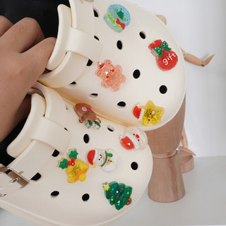 Dép sục nữ đế cao 5cm kèm charm Noel Bling Mita SR V2 kiểu sandal dễ thương năng động CSM-48