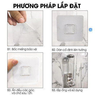 AMZO_(HÀNG LOẠI 1) ỐNG ĐỰNG BÔNG TẨY TRANG/ HỘP ĐỰNG BÔNG TẨY TRANG NHỰA PS CAO CẤP (TẶNG KÈM MIẾNG DÁN TƯỜNG)