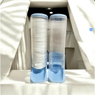AMZO_(HÀNG LOẠI 1) ỐNG ĐỰNG BÔNG TẨY TRANG/ HỘP ĐỰNG BÔNG TẨY TRANG NHỰA PS CAO CẤP (TẶNG KÈM MIẾNG DÁN TƯỜNG)