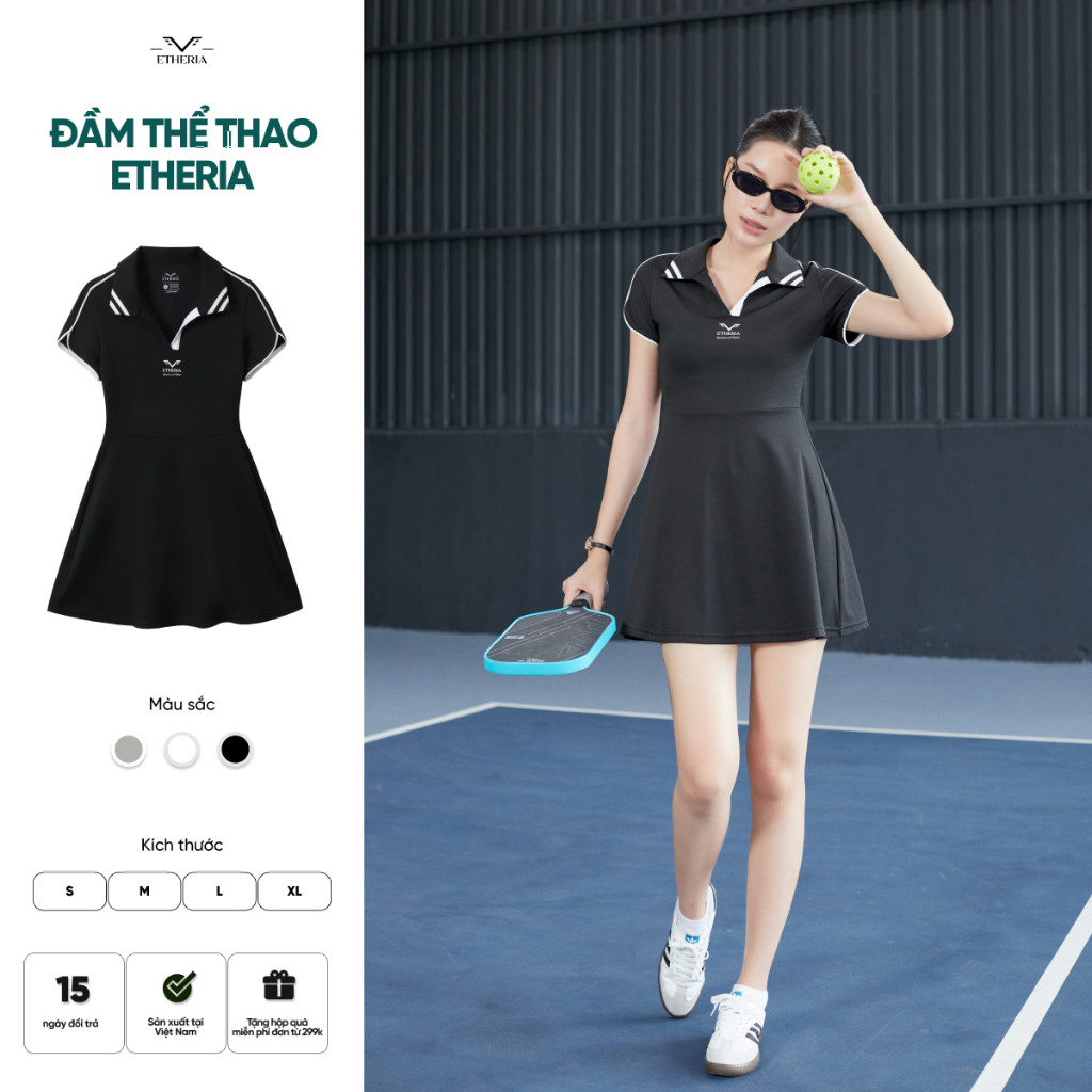 Đầm Pickleball Etheria Review Chi Tiết: Giá 720K, Có Tốt Không?