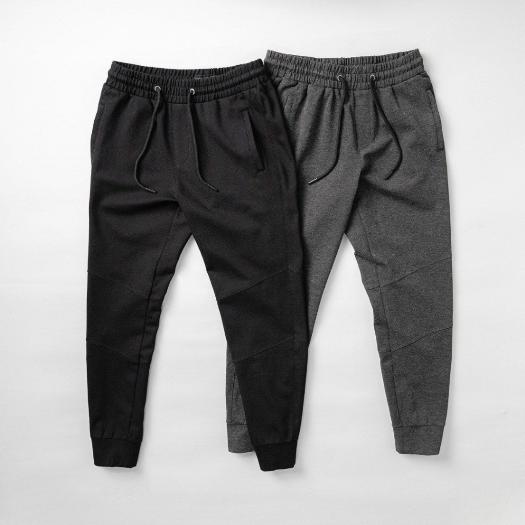 Quần dài jogger form rộng ống rộng suông nam nữ unisex thể thao k1