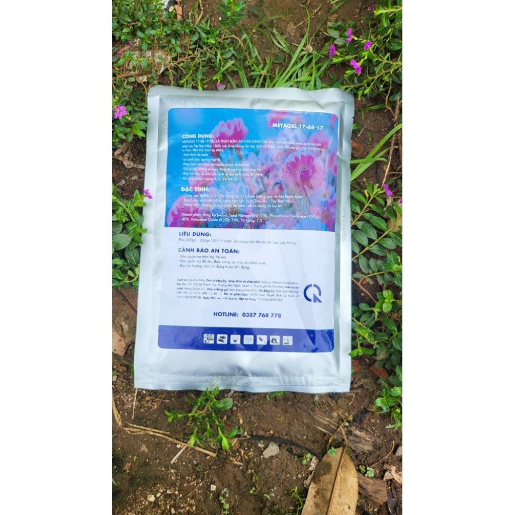 🌸  METAGEL 17-68-17 – Siêu Kích Hoa | Xanh Lá Dày | Ra Hoa Đồng Loạt – Công Nghệ Tây Ban Nha