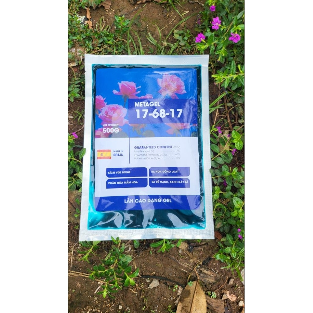 🌸  METAGEL 17-68-17 – Siêu Kích Hoa | Xanh Lá Dày | Ra Hoa Đồng Loạt – Công Nghệ Tây Ban Nha