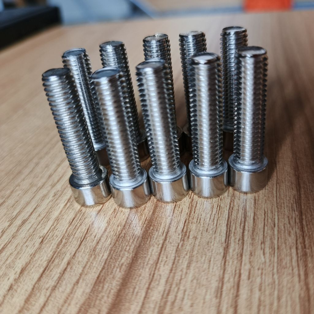 COMBO 10 ỐC LỤC GIÁC ĐẦU TRỤ INOX M8 x 30MM | Shopee Việt Nam