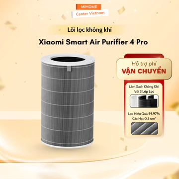 Lõi lọc không khí dành cho Xiaomi Smart Air Purifier 4 Pro FILTER - Hàng Chính Hãng Xiaomi Sản Xuất