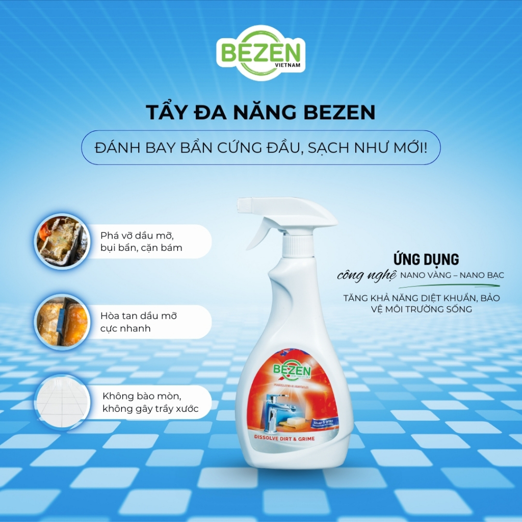 Tẩy Đa Năng BEZEN 500ml