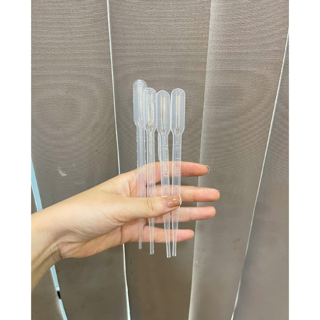 COMBO 10 ỐNG BÓP NHỎ GIỌT 3 ML / Pipette pasteur nhựa 3ml