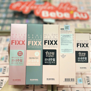 Xịt Khóa Nền So Natural All Day Tight Make Up Setting Fixx Giữ Makeup Lâu Trôi Lớp Nền Tự Nhiên