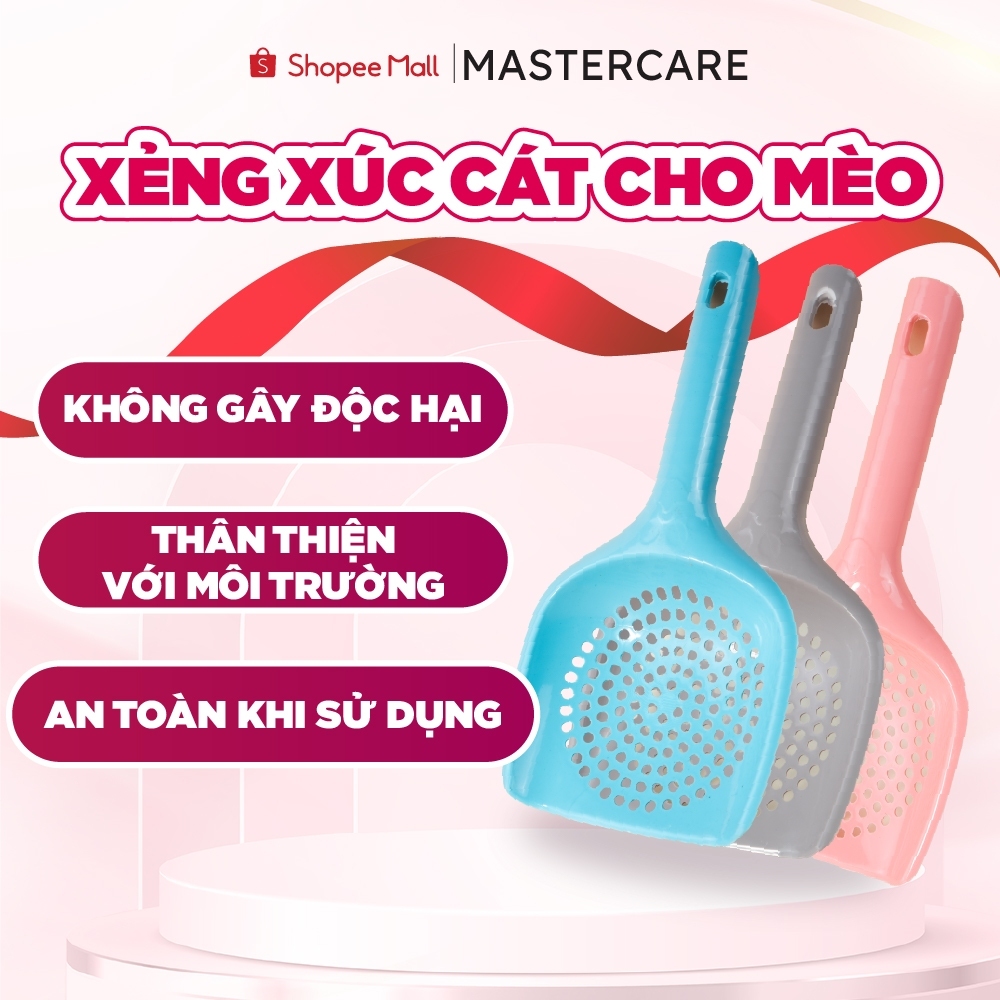 Xẻng xúc cát vệ sinh cho mèo lỗ tròn
