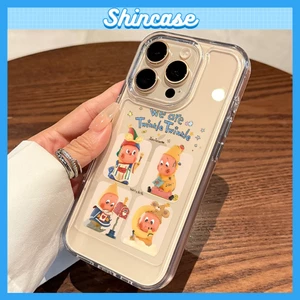 Ốp Lưng iPhone Bé Sao Viền Thẳng Trong Suốt, Chống Sốc, Bảo Vệ Camera iP X/XS/11/12/13/14/15/16/17/Plus/Pro/Max/Air/Noel