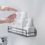KỆ ĐỂ GIA VỊ CHỮ NHẬT DỄ LẮP ĐẶT - Giá Sắt Treo Tường Kèm Miếng Dán Siêu Chắc Chắn,Kệ Inox Dán Tường Nhà Tắm Đa Năng