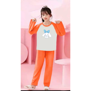🌸 BỘ ĐỒ BÉ GÁI DÀI TAY – HÌNH CỰC ĐÁNG YÊU 🐱💕 DS216