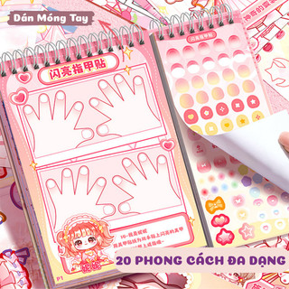 Tập Sticker Trang Điểm Công Chúa Cho Bé Gái - Sổ Tập Vẽ, Tô Màu, Thay Đồ DIY Cho Bé Sáng Tạo Và Phát Triển Tư Duy