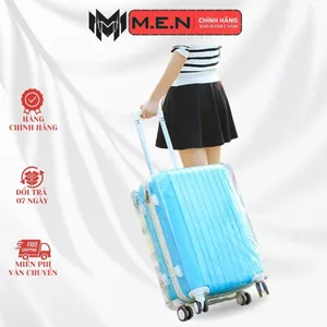Trùm bọc vali trong suốt nhựa dẻo PVC và vải không dệt 20-24-28 inch nhiều size Bảo vệ vali {DEAL SỐC}
