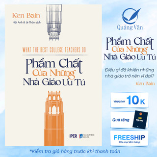 Sách Phẩm chất của những nhà giáo ưu tú - What the best college teacher do - IPER