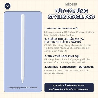 Combo phụ kiện iPad Starter Pack - Gồm 01 Bút Cảm ứng, 01 Ốp Bao Da Xoay dọc, 02 dán màn hình BerPaper by MèoBer