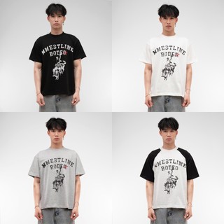 Áo thun MMESTLINE "RODEO" form Boxy in trame lụa vải Premium Cotton